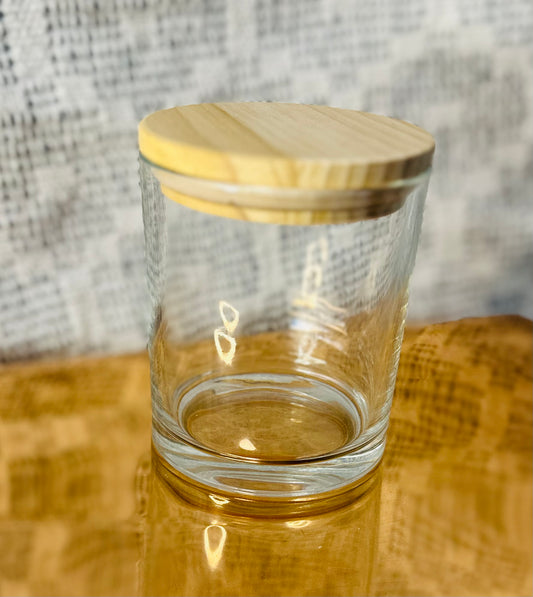 Medium Wood Lid Jar